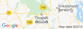 Tirupati map